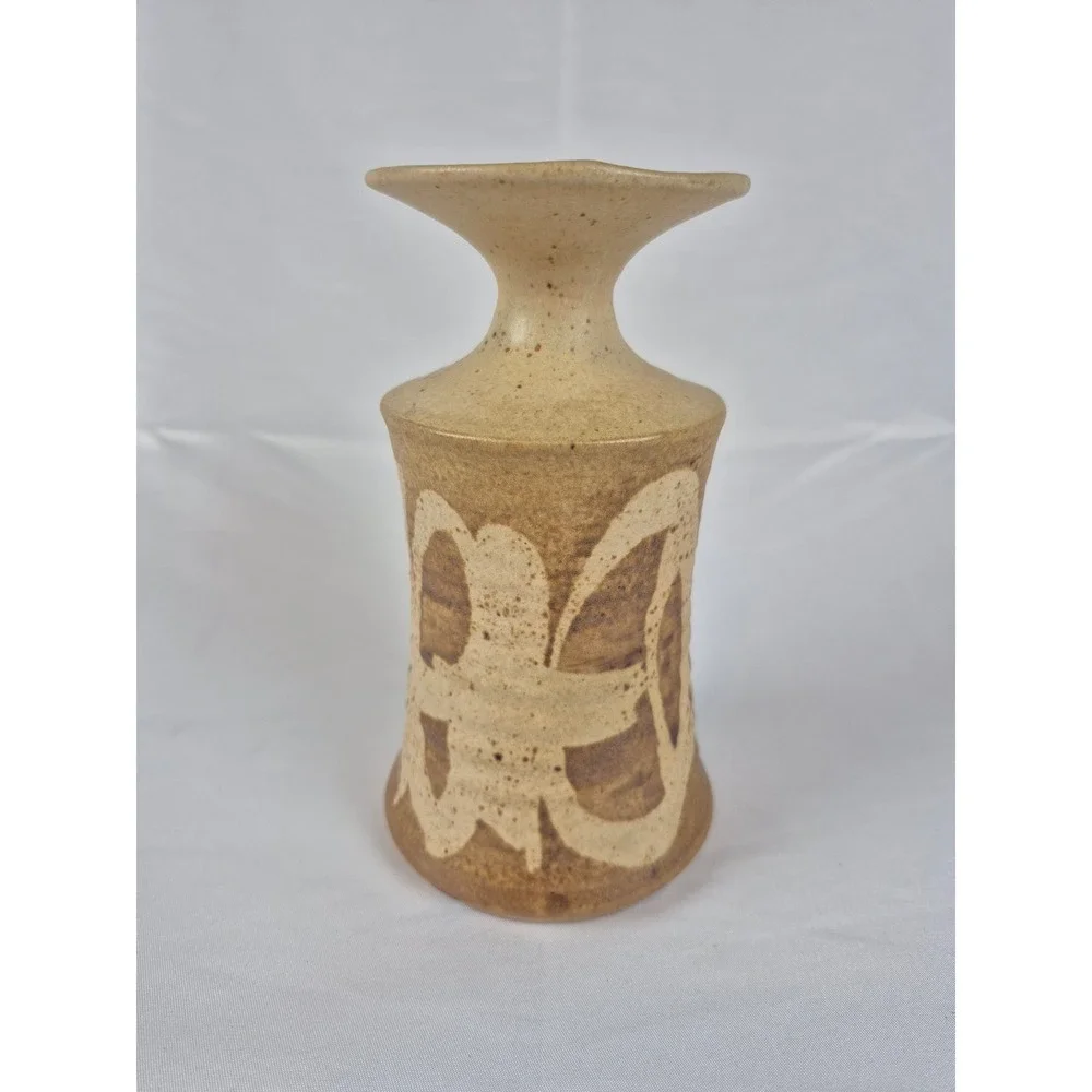 Stoneware Designs West SDW Studio‎ Pottery Bud Vase MCM Ceramic Robert Maxwell
